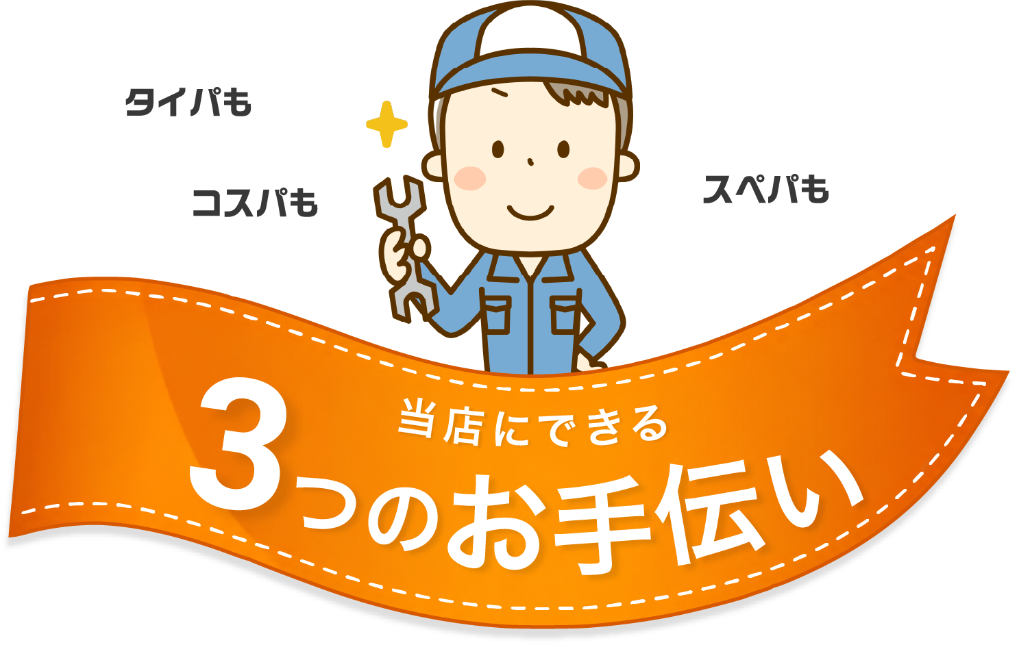 3つのお手伝い